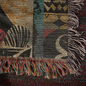 Tribal Rhythm Heirloom Woven Blanket