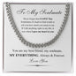 To My Soulmate | Cuban Link Chain