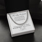 To My Soulmate | Cuban Link Chain