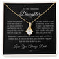 To My Amazing Daughter | Alluring Beauty Necklace