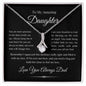 To My Amazing Daughter | Alluring Beauty Necklace