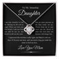 To My Daughter | Love Knot Necklace