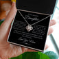 To My Daughter | Love Knot Necklace