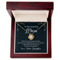 To My Amazing Mom | Love Knot Necklace