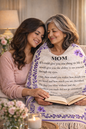 Forever Your Grateful  Daughter– Woven Mother's Day Blanket