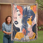 Eternal Voices | Modern Muse Woven Blanket