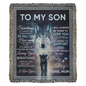 Guided by Love — To My Son Woven Keepsake