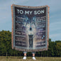 Guided by Love — To My Son Woven Keepsake