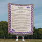 Forever Your Grateful Son – Woven Mother's Day Blanket
