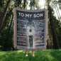 Guided by Love — To My Son Woven Keepsake