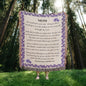 Forever Your Grateful Son – Woven Mother's Day Blanket