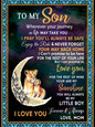 To My Son, Always Safe — Woven Keepsake