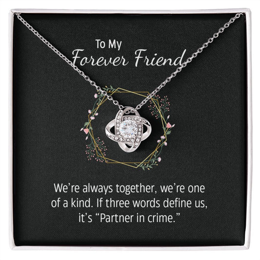 My Forever Friend | Love Knot Necklace