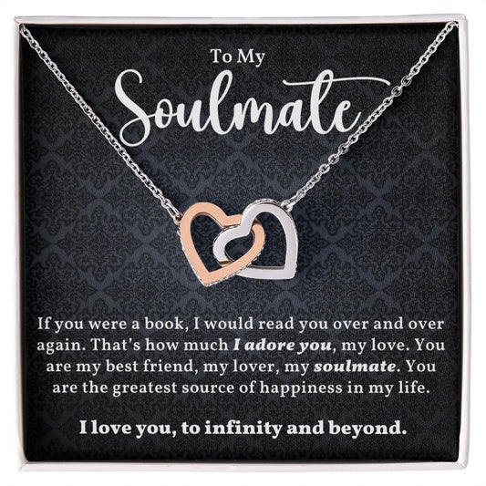 My Soulmate | Interlocking Hearts Necklace