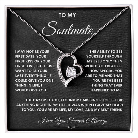 To My Soulmate | Forever Love Necklace